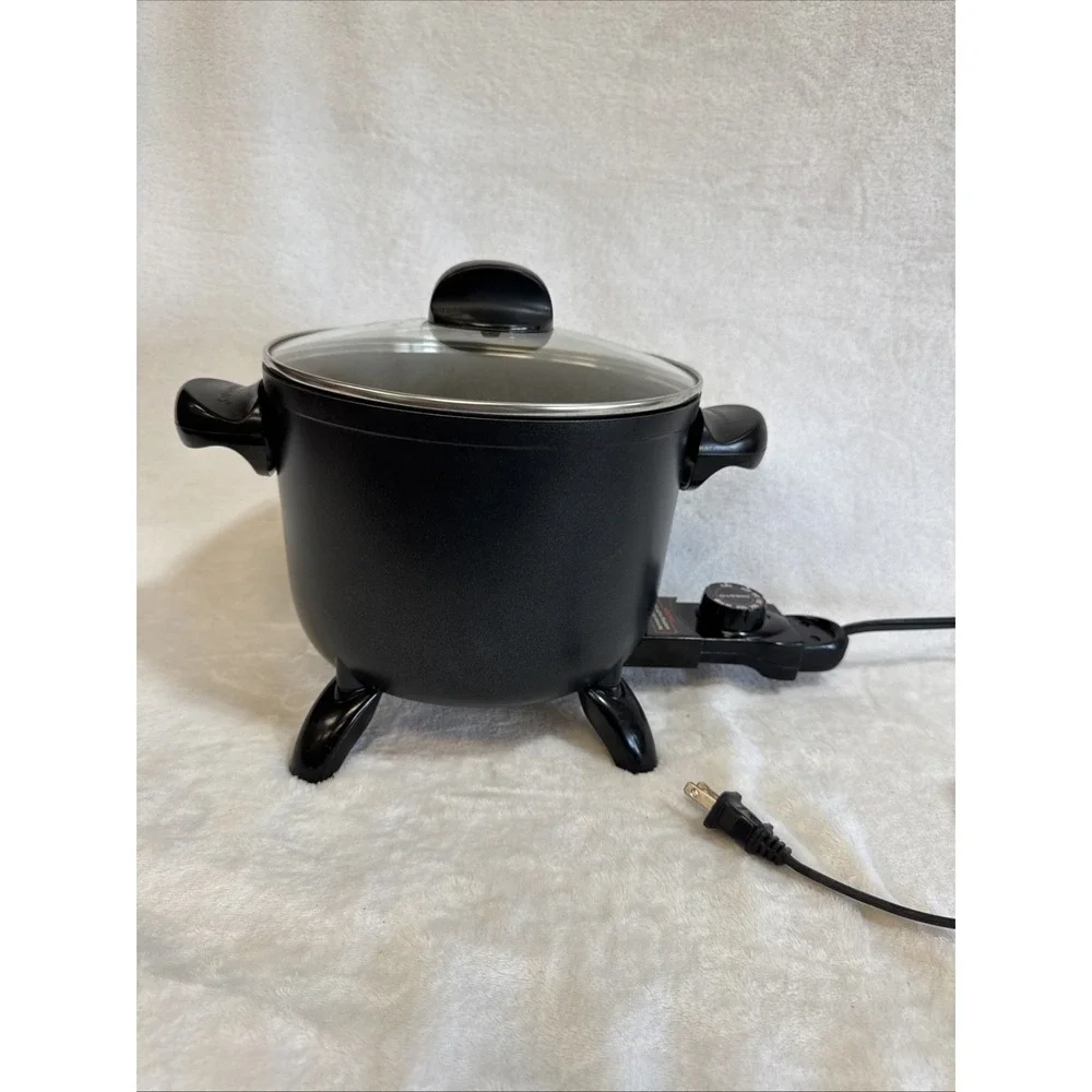 Presto Electric Deep Fryer‎ Multi Cooker Pot with Basket and Lid